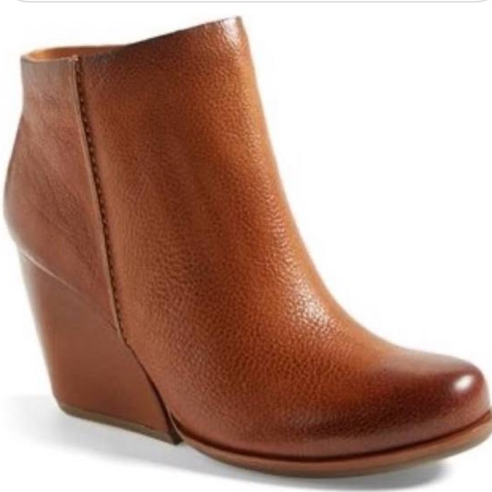 KORK-EASE Natalia Booties Wedge sz 9